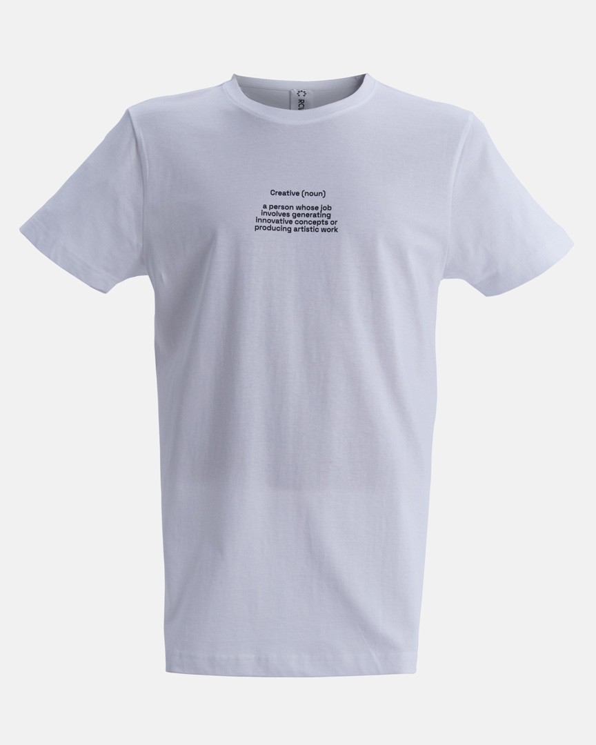Tricou Creative | alb |